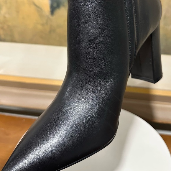 🌸MARC FISHER🌸 Ulani 81MM Leather Ankle Boots Size: 11M - Picture 12 of 15